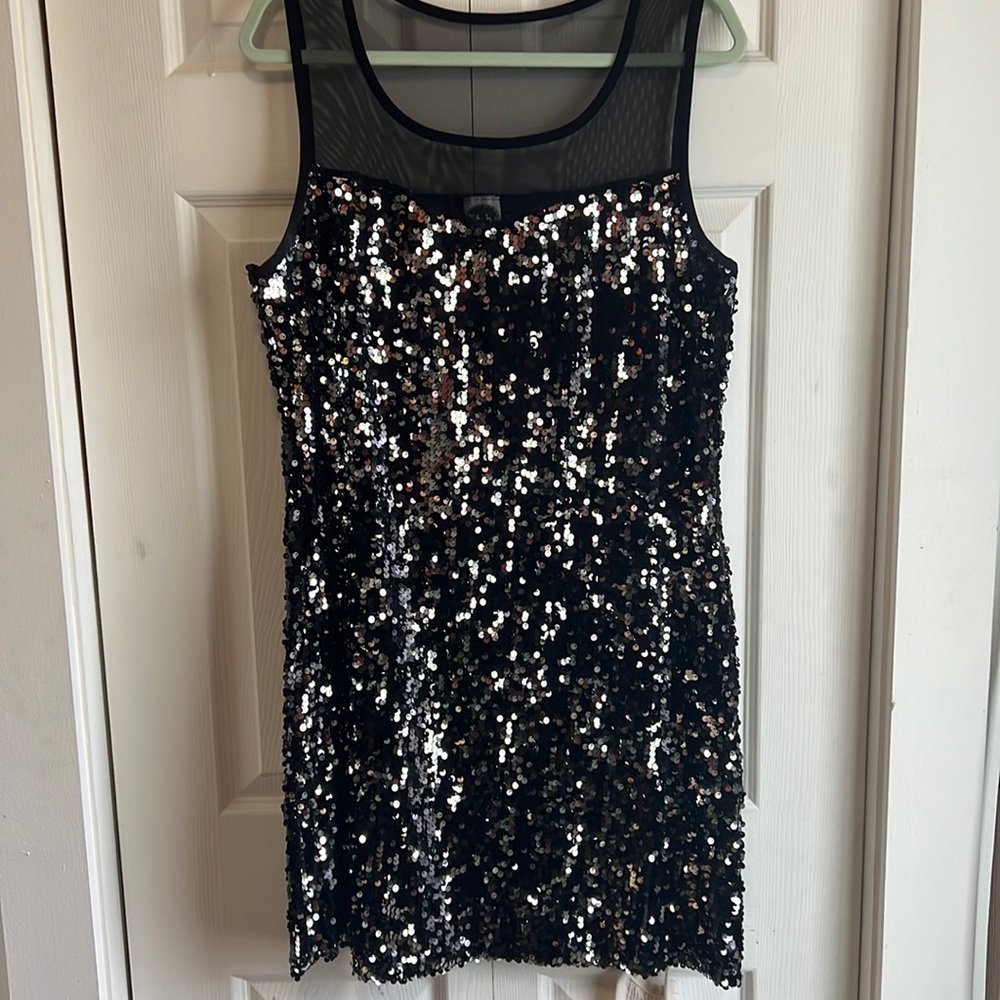 Sequent little black dress